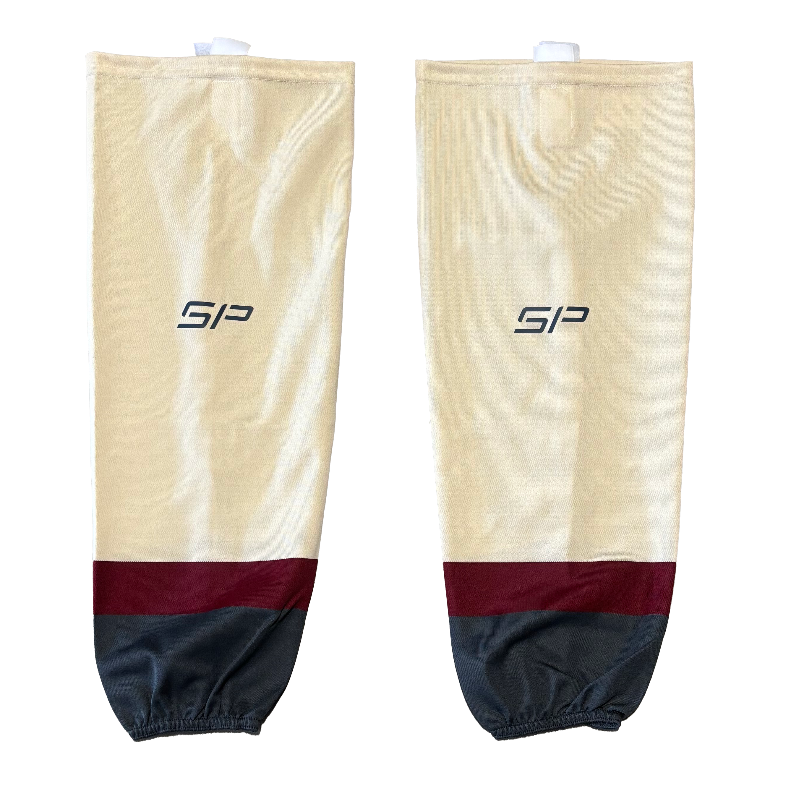 PWHL - SP Performance Socks - Montreal Victoire (Beige/Burgundy/Dark Grey)